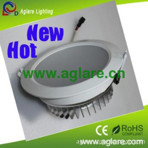 Good price!!! 9w 116mm round indoor recessed led down light with CE